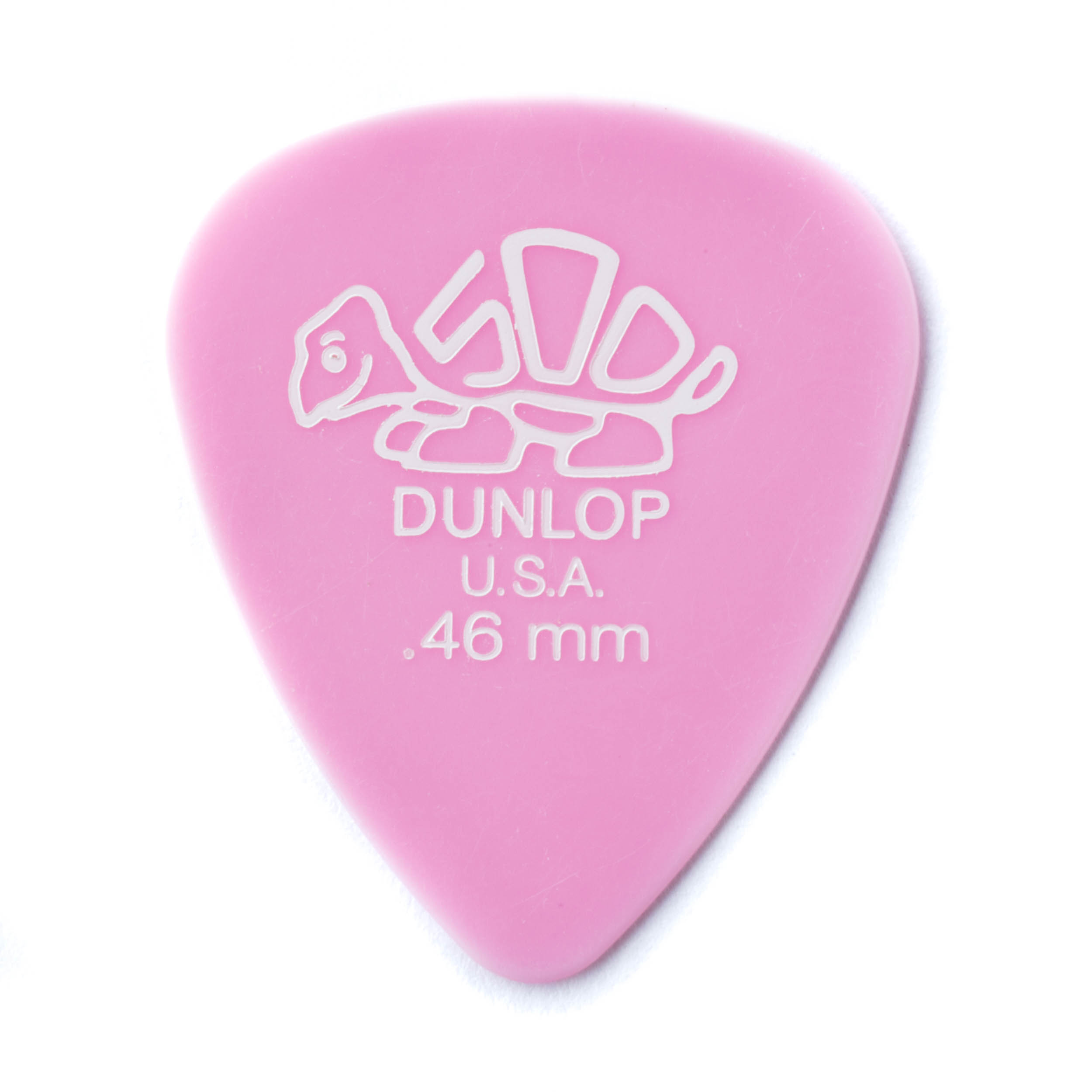 Se Dunlop Delrin 500 Standart Guitar Plektre 0,46 hos Allround Musik